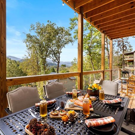 Tranquil Mountain Getaway By Ghosal Luxury Lodging Gatlinburg Eksteriør bilde