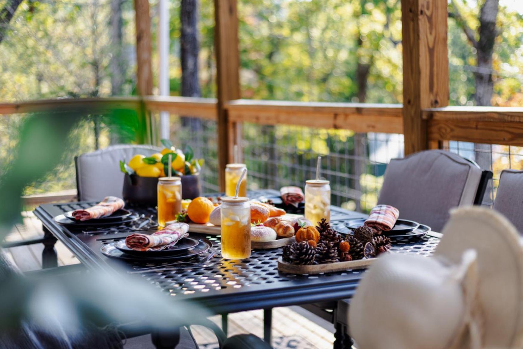 Tranquil Mountain Getaway By Ghosal Luxury Lodging Gatlinburg Eksteriør bilde
