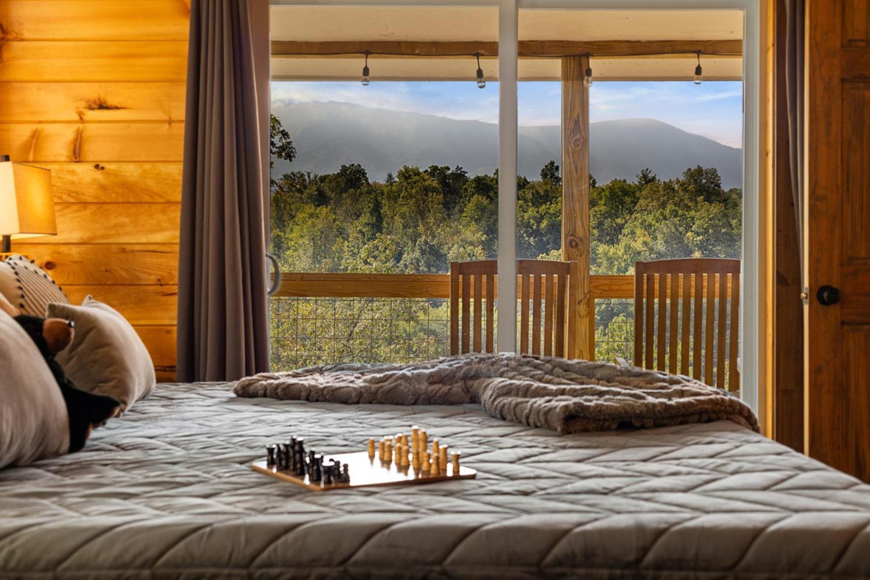 Tranquil Mountain Getaway By Ghosal Luxury Lodging Gatlinburg Eksteriør bilde