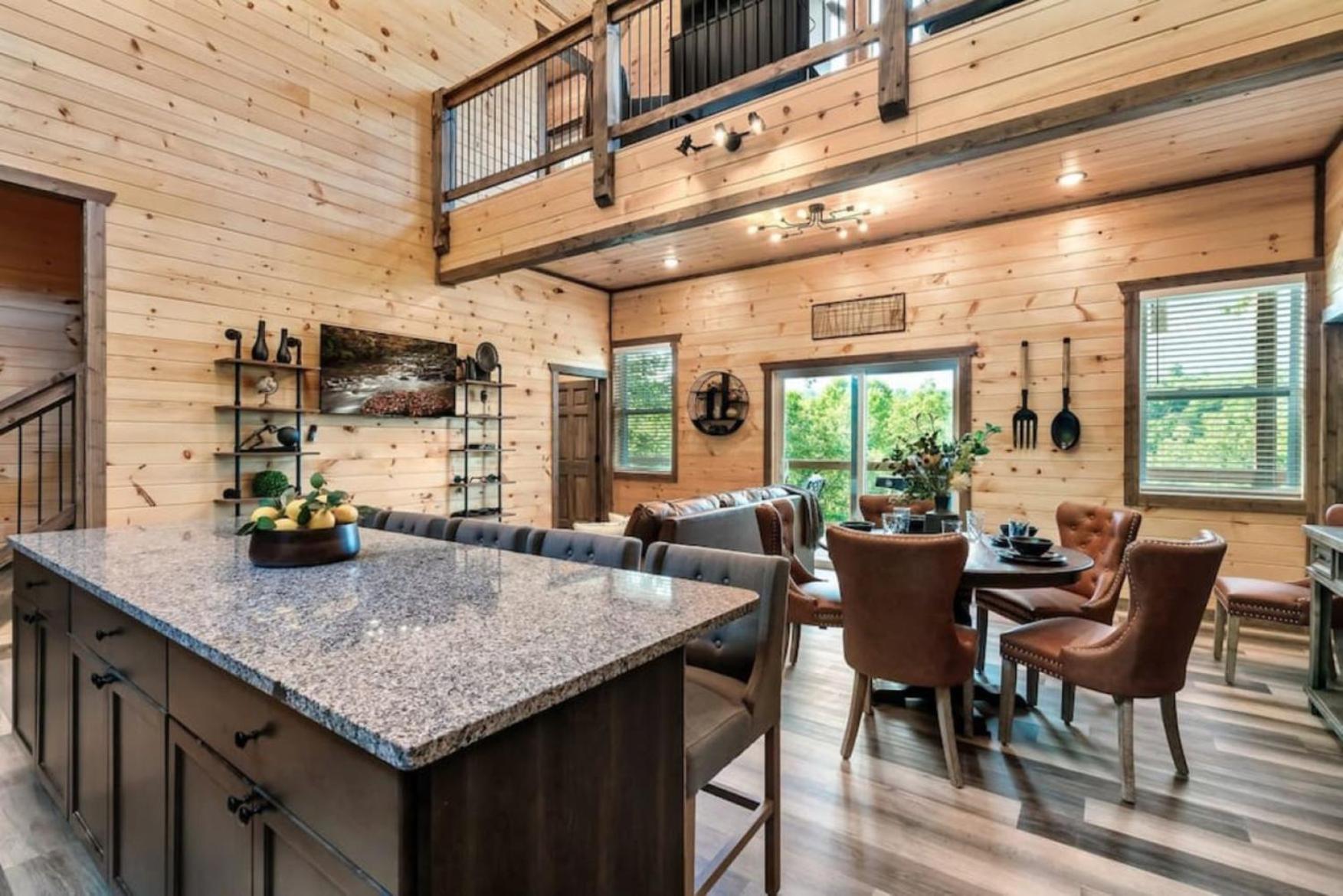 Tranquil Mountain Getaway By Ghosal Luxury Lodging Gatlinburg Eksteriør bilde