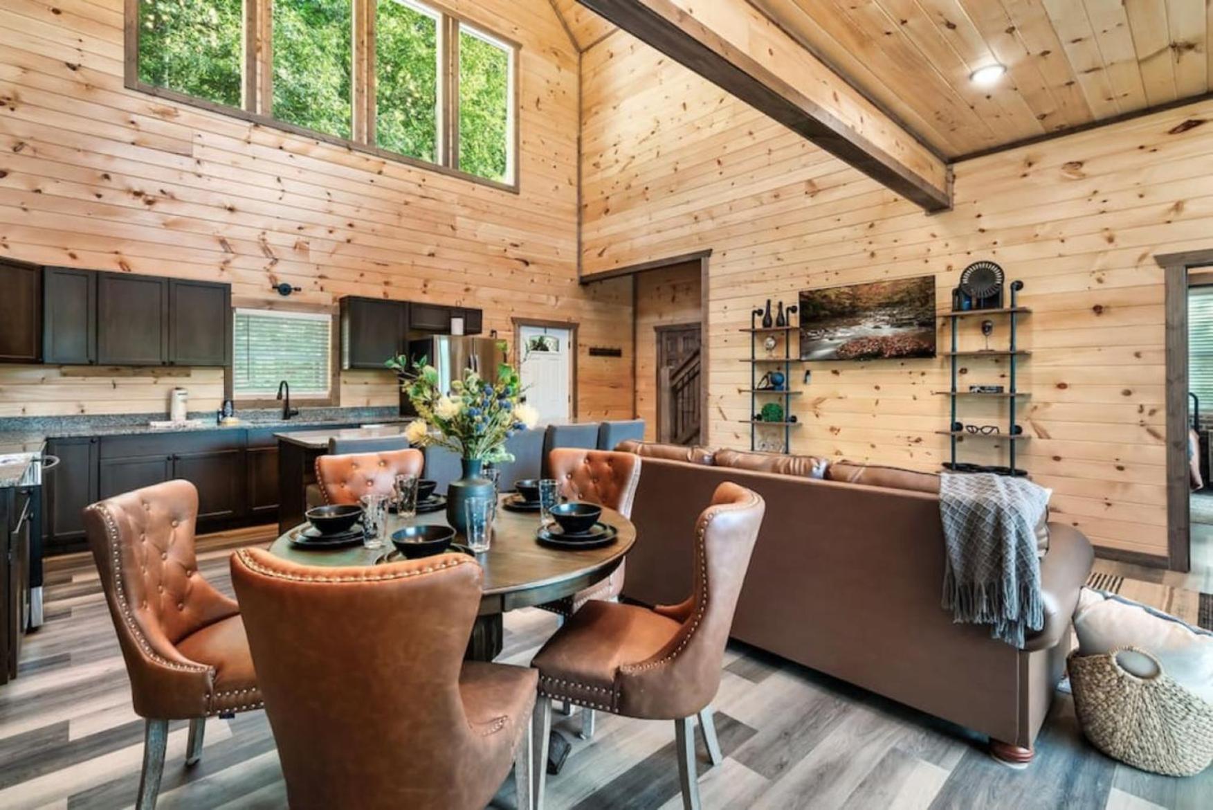 Tranquil Mountain Getaway By Ghosal Luxury Lodging Gatlinburg Eksteriør bilde
