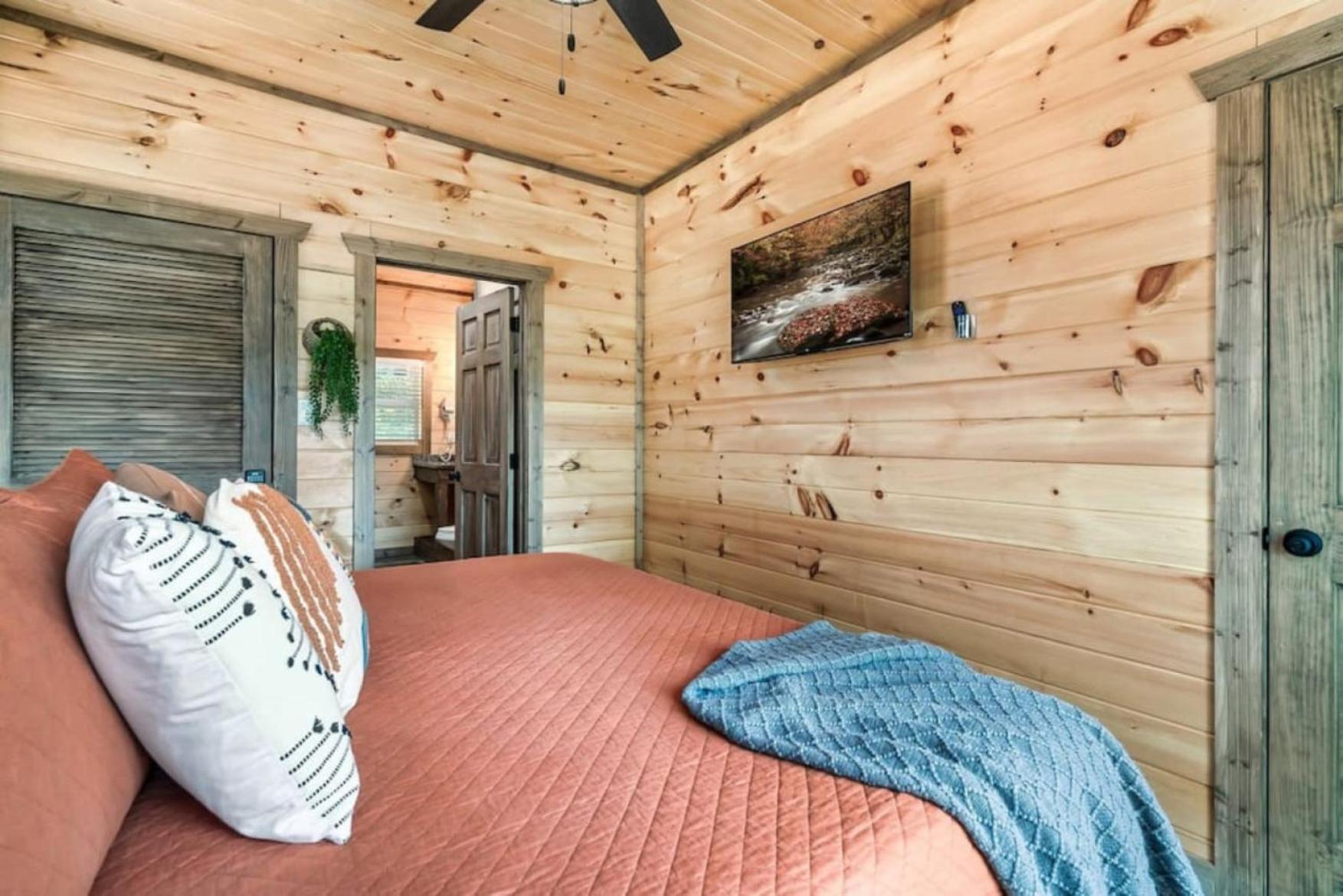 Tranquil Mountain Getaway By Ghosal Luxury Lodging Gatlinburg Eksteriør bilde