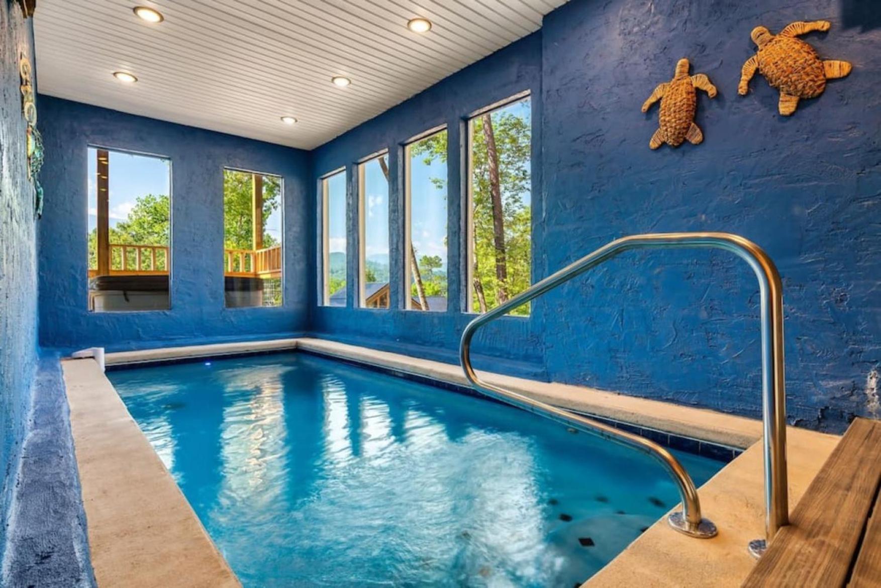 Tranquil Mountain Getaway By Ghosal Luxury Lodging Gatlinburg Eksteriør bilde