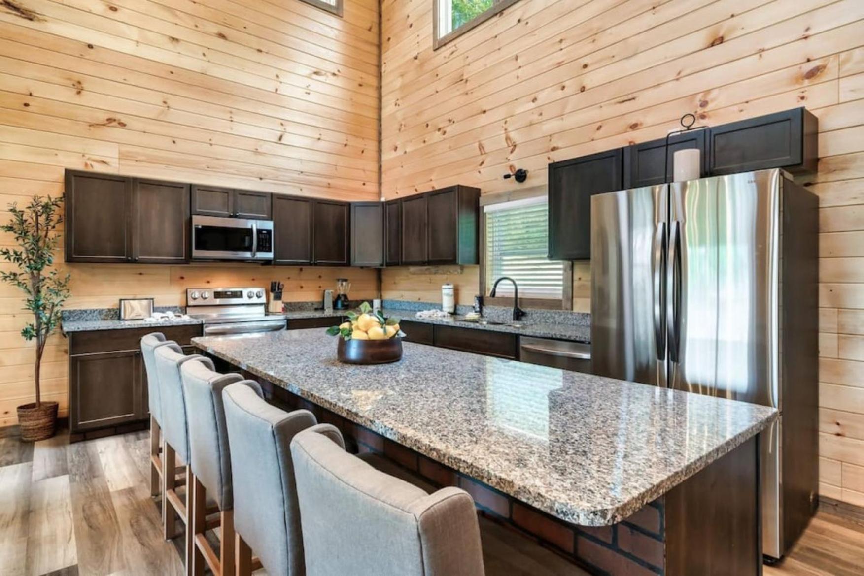 Tranquil Mountain Getaway By Ghosal Luxury Lodging Gatlinburg Eksteriør bilde