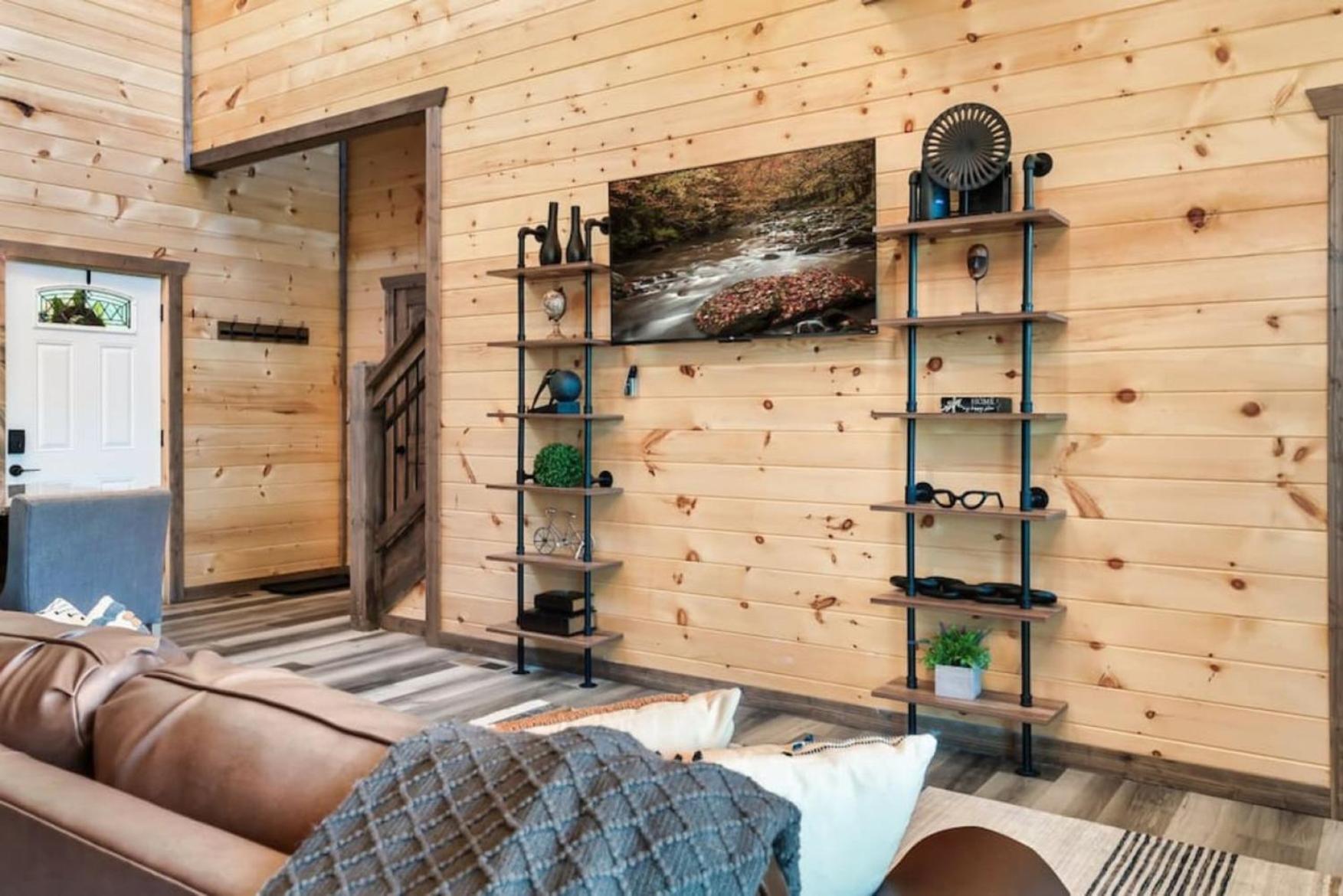 Tranquil Mountain Getaway By Ghosal Luxury Lodging Gatlinburg Eksteriør bilde